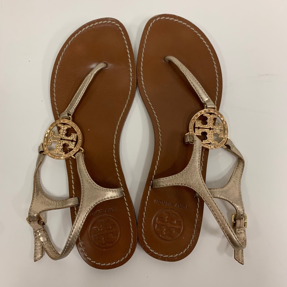 Tory Burch Sandals in Gold Size 8.5